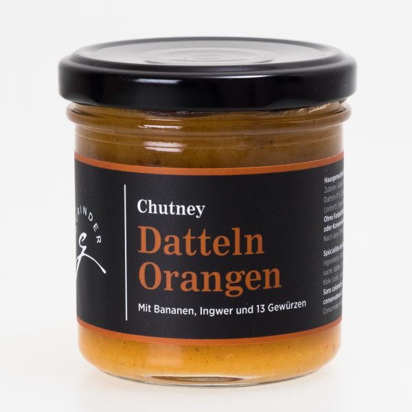 Chutney dates orange "Datteln Orange" 160g