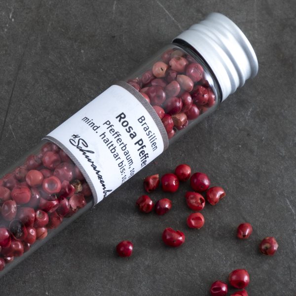 Pink pepper Brazil bio in glass tube 10g