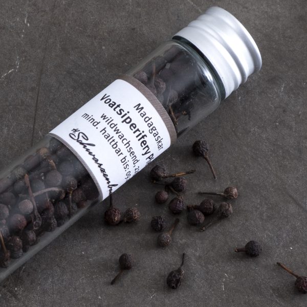 Madagascar Voatsiperifery pepper wild in glass tube 24g