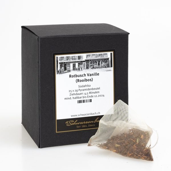 Tea bags Rooibos vanilla, 25 x 2g