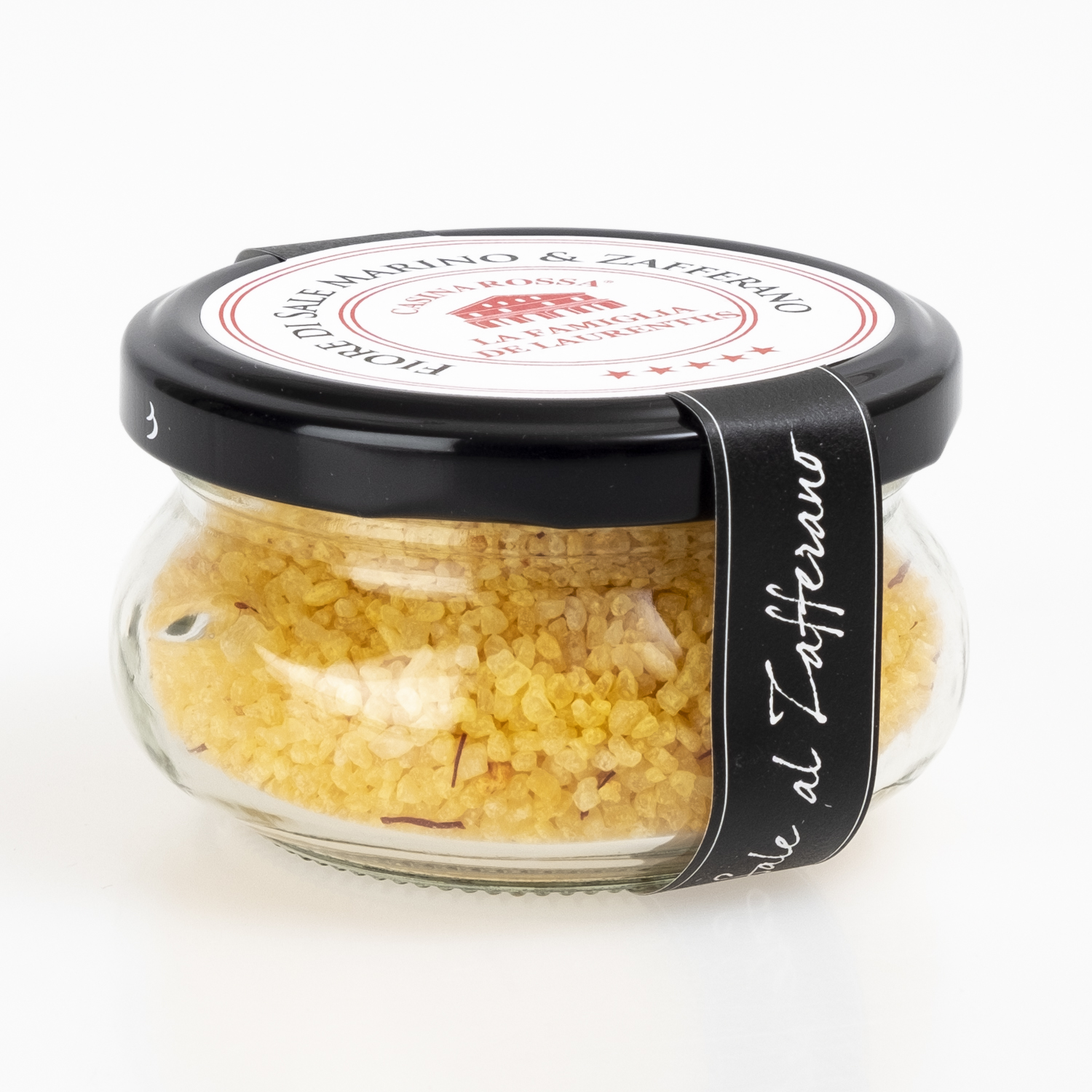 Saffron sea salt «Casina Rossa» 100g