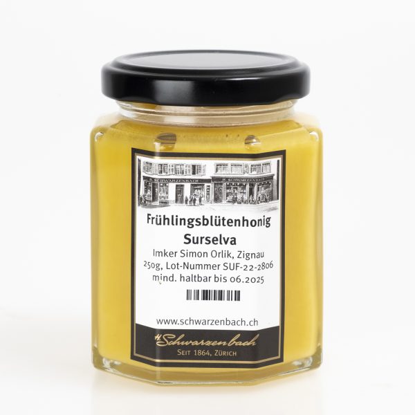 Surselva spring blossom honey (Frühlingsblütenhonig) 250g