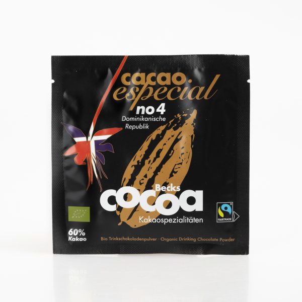 Becks Schokoladenpulver San Domingo 60% bio 25g