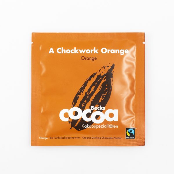 Becks chocolate powder Chockwork Orange organic 25g