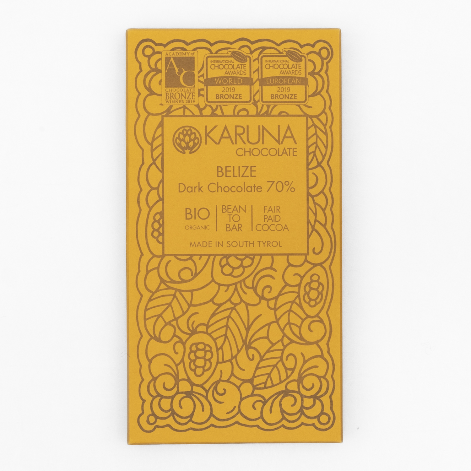 Karuna Belize 70% bio, fast dried 60g