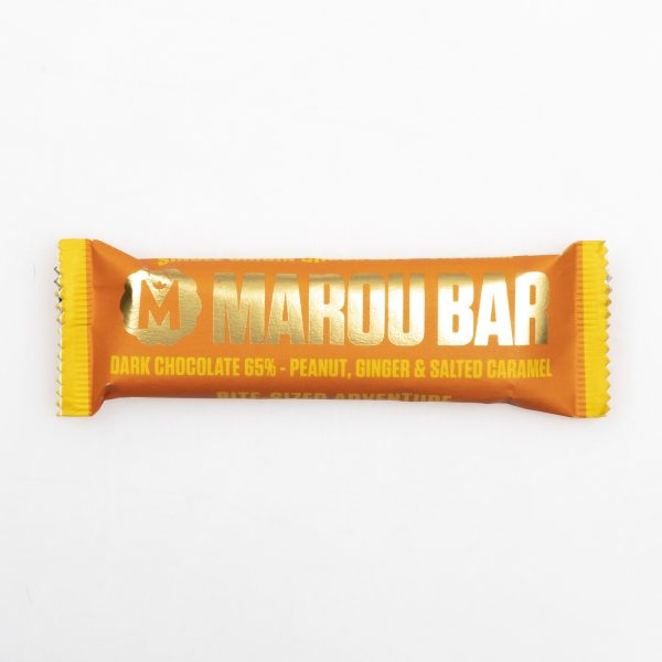 Marou Bar Peanuts, Ginger and Salted Caramel 35g