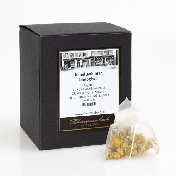 Tea bags Chamomile organic, 20 x 2g