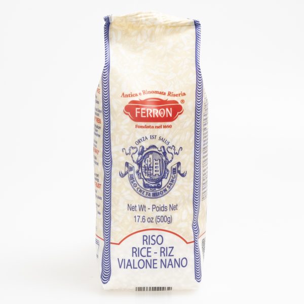 Vialone Nano risotto rice Ferron 500g