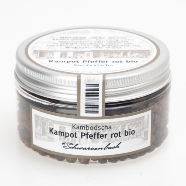 Kampot Pfeffer rot bio 60g - Image 2