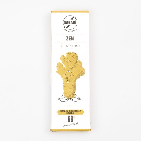 Sabadi "Zen" mit Ingwer 60% bio, 50g