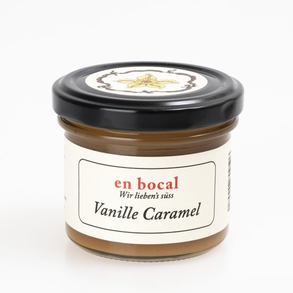 Caramel Aufstrich mit Vanille 120g