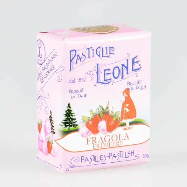 Pastiglie Leone Fragola 30g