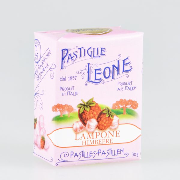 Pastiglie Leone Lampone 30g