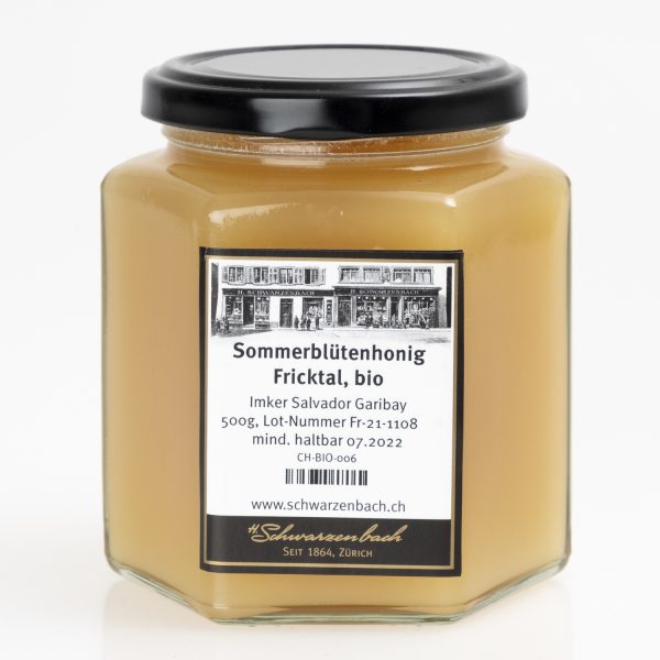 Fricktaler summer blossom honey bio 500g