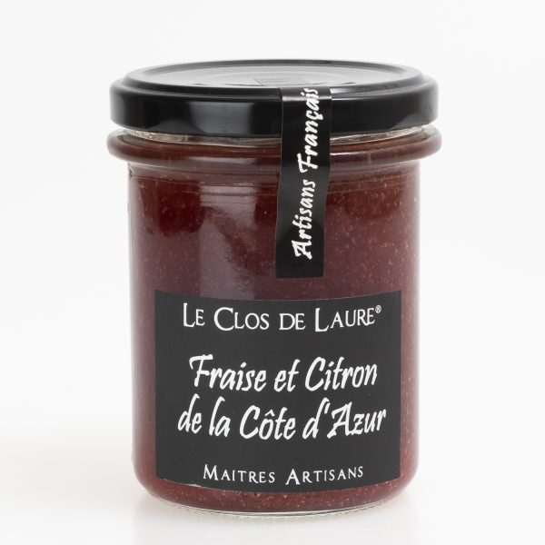 Strawberry jam "Fraises et Citrons" 220g