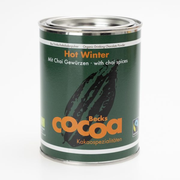 Becks chocolate powder Hot Winter organic 250g