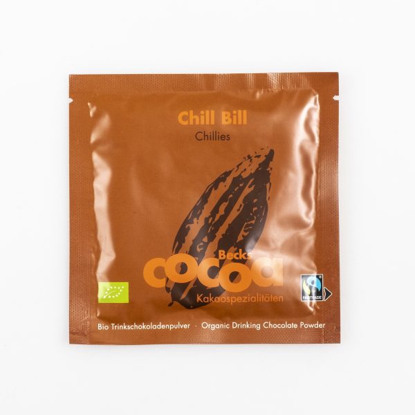 Becks chocolate powder Chill Bill organic 25g bag