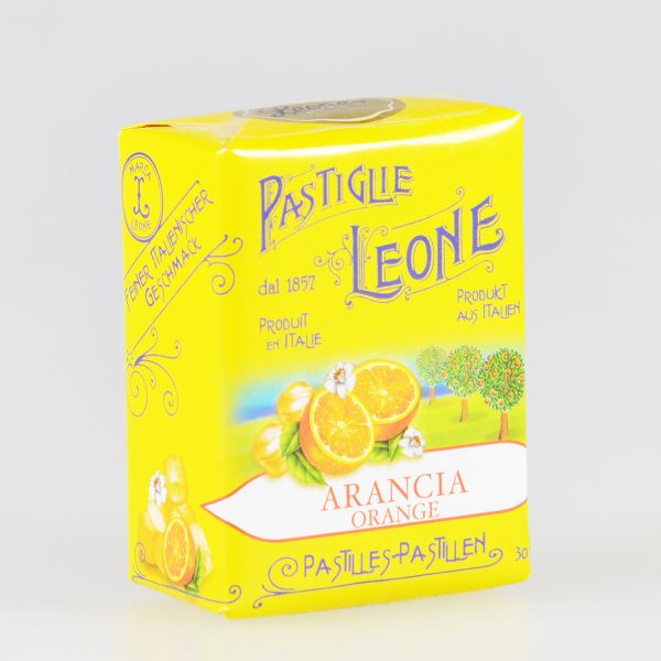 Pastiglie Leone Arancia 30g