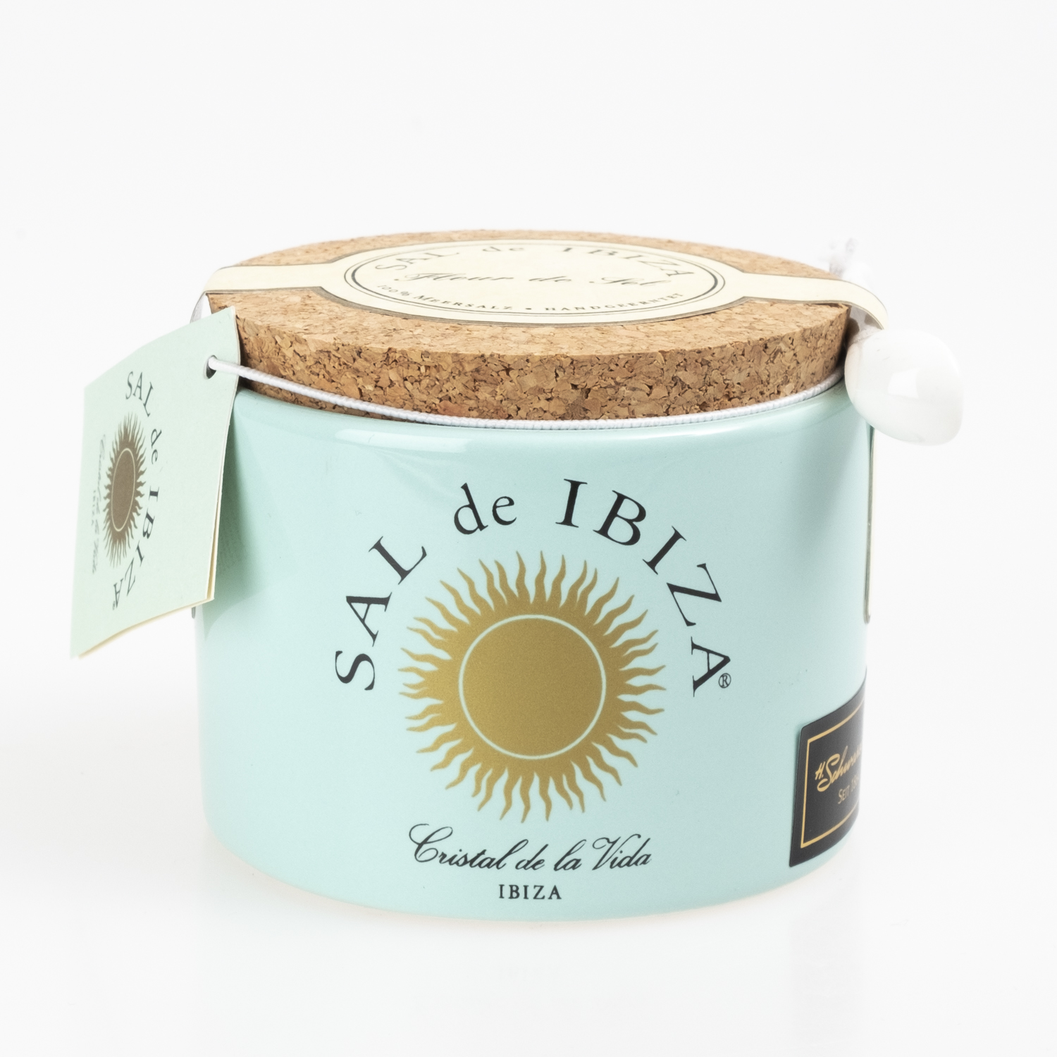 Fleur de Sel in ceramic pot 150g schwarzenbach.ch