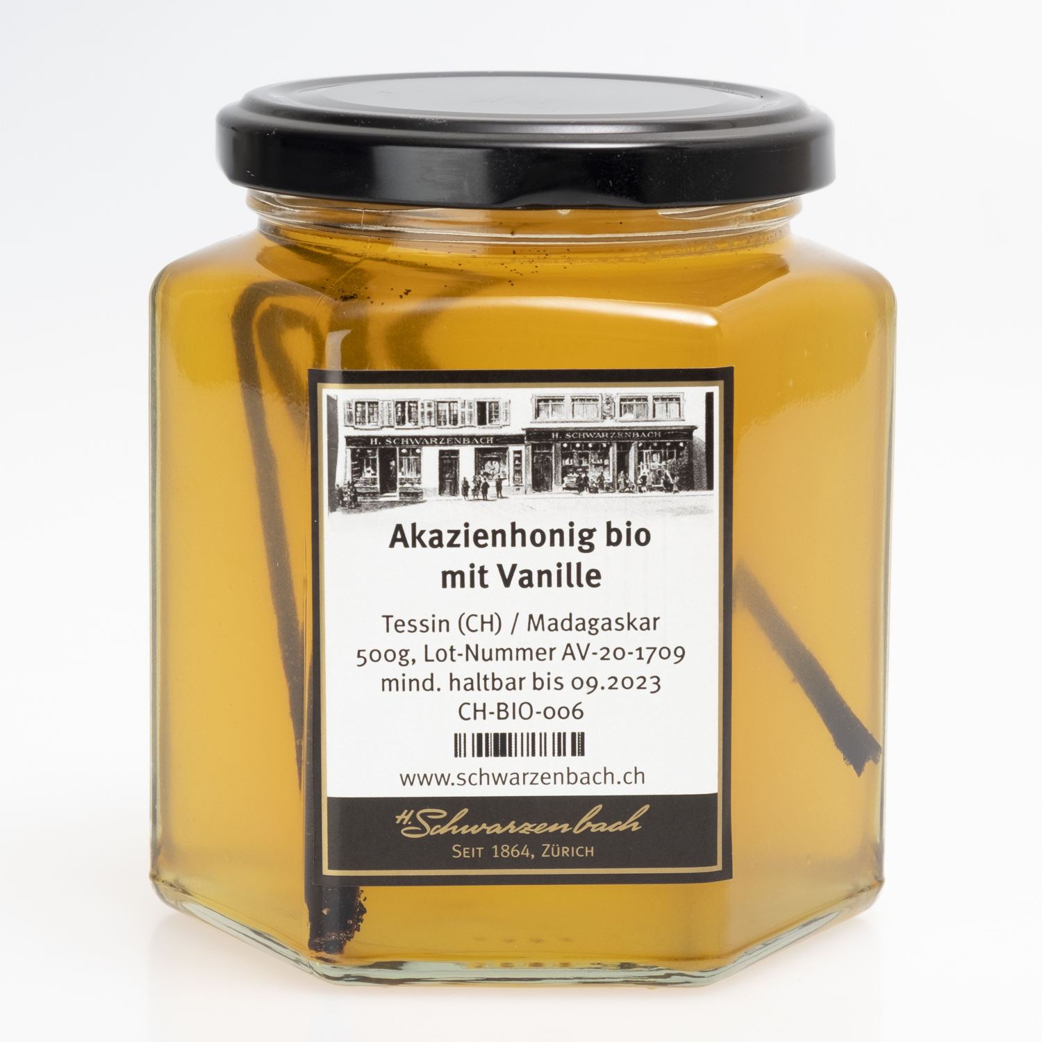 Akazienhonig mit Vanille 500g