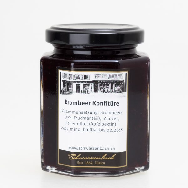 Blackberry jam (Brombeer Konfitüre) 240g