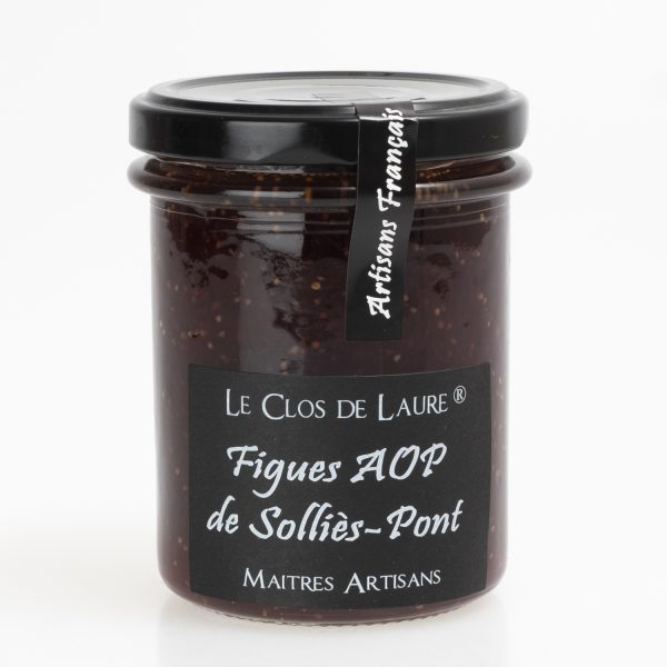 Figs jam AOP "Figues de Solliès Pont" 220g
