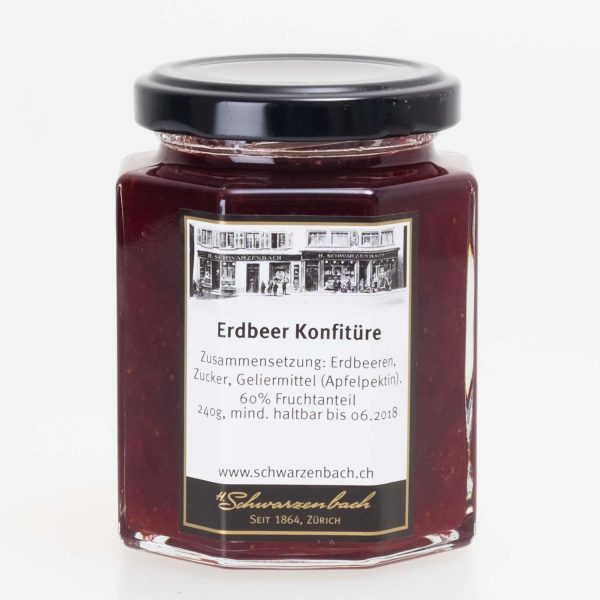 Strawberry jam (Erdbeer Konfitüre) 240g