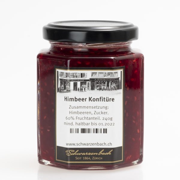 Raspberry jam (Himbeer Konfitüre) 240g