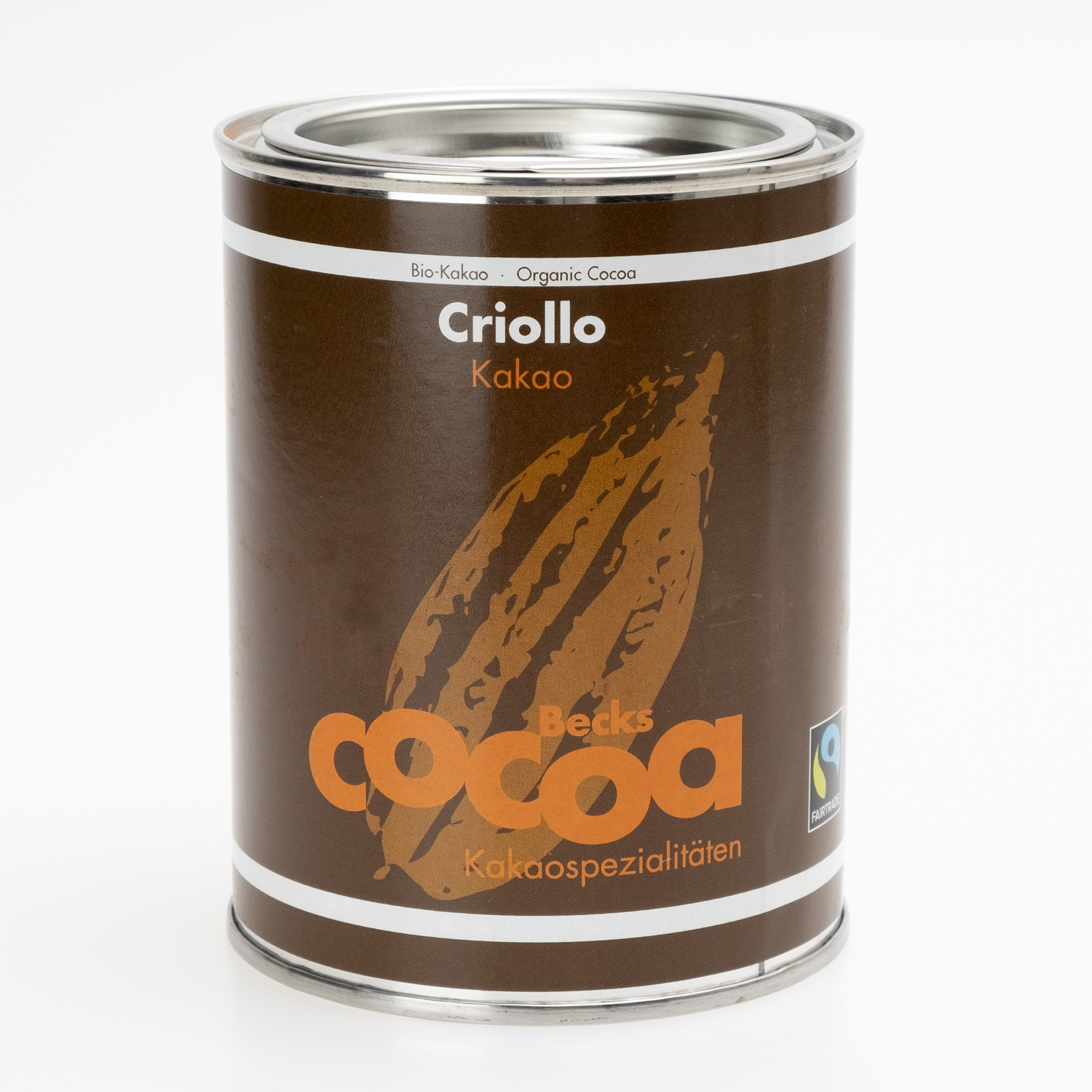 Becks chocolate powder Criollo 100% organic 250g