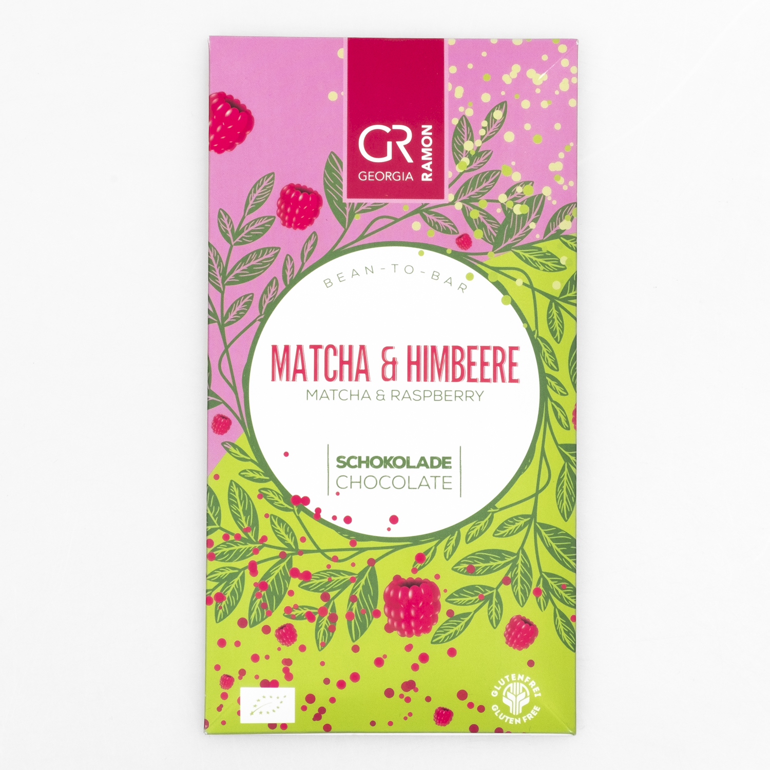 Georgia Ramon Matcha & Himbeere 40% bio, 50g