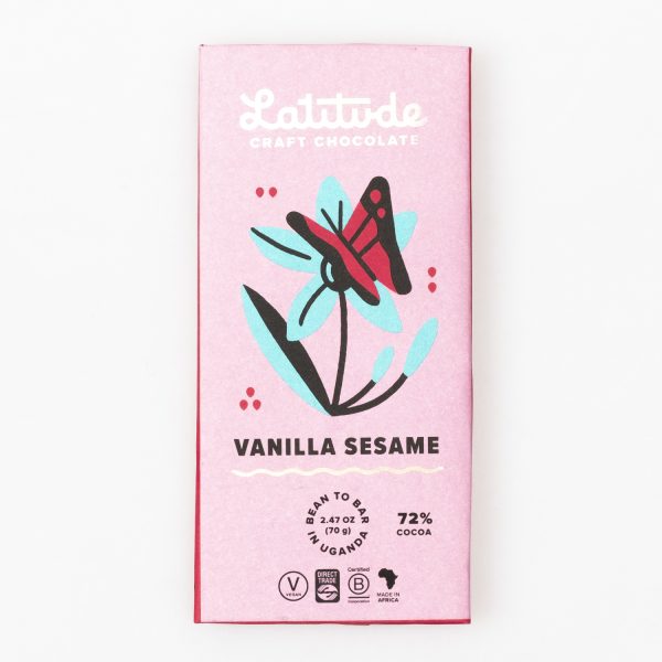 Latitude Vanilla Sesame 72%, 70g