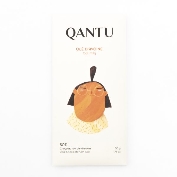Qantu Olé d’Avoine 50% mit Hafermilch 50g