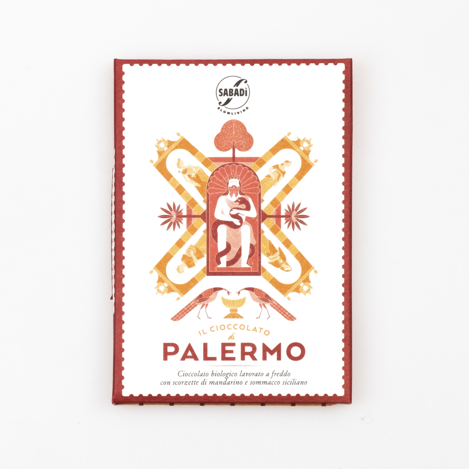 Sabadi "Palermo" 60% bio Mandarinen/Sumach, 50g