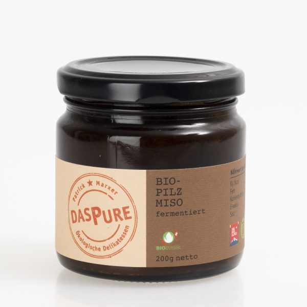 Miso aus Pilzen Das Pure bio 200g, Schweiz