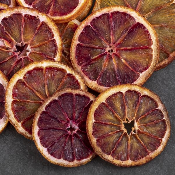 Blood oranges dried natural Iran