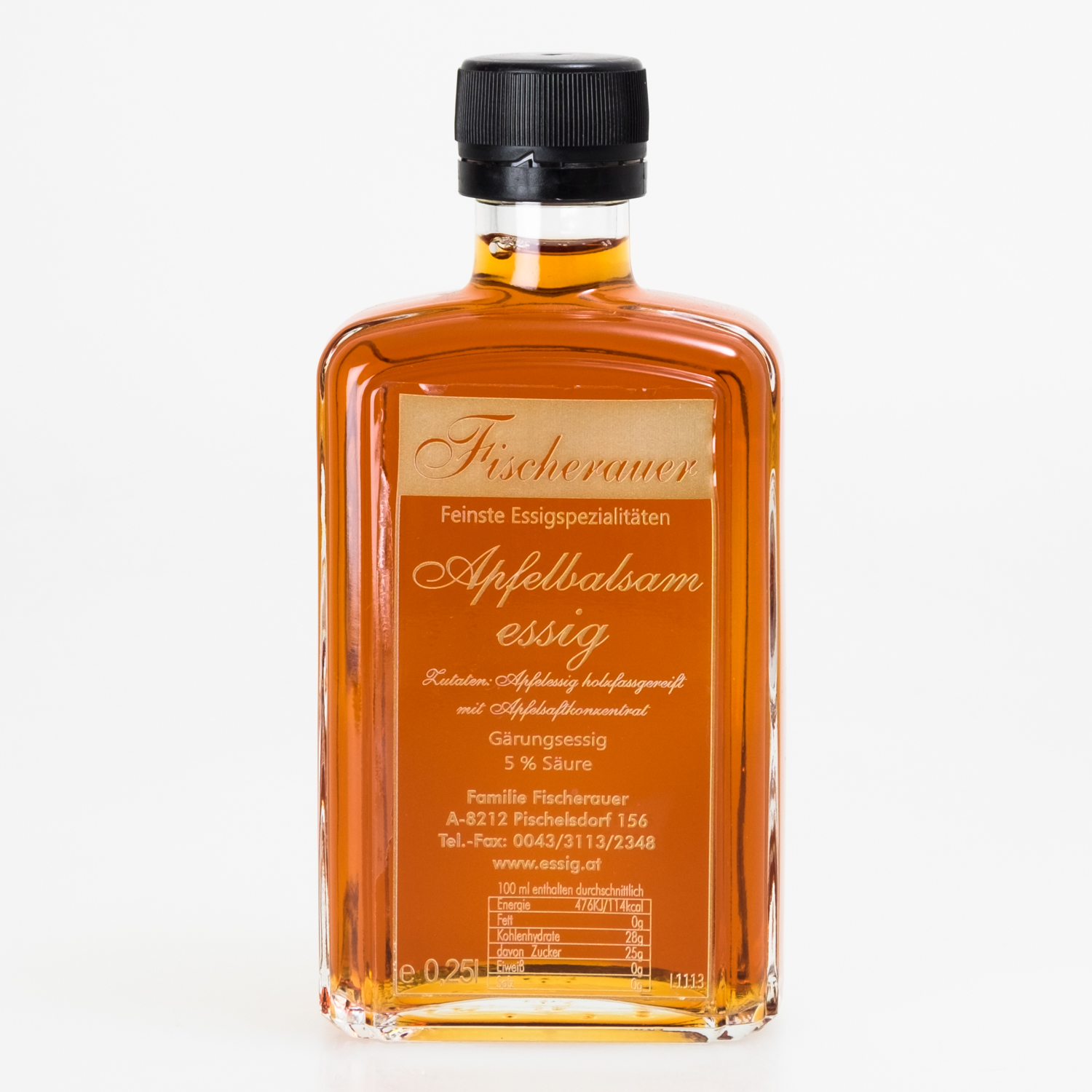 Fischerauer apple balsamic vinegar 2,5dl - schwarzenbach.ch