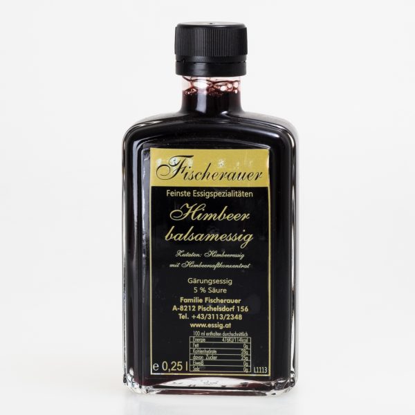 Fischerauer Himbeerbalsamessig, raspberry balsamic vinegar 2,5dl