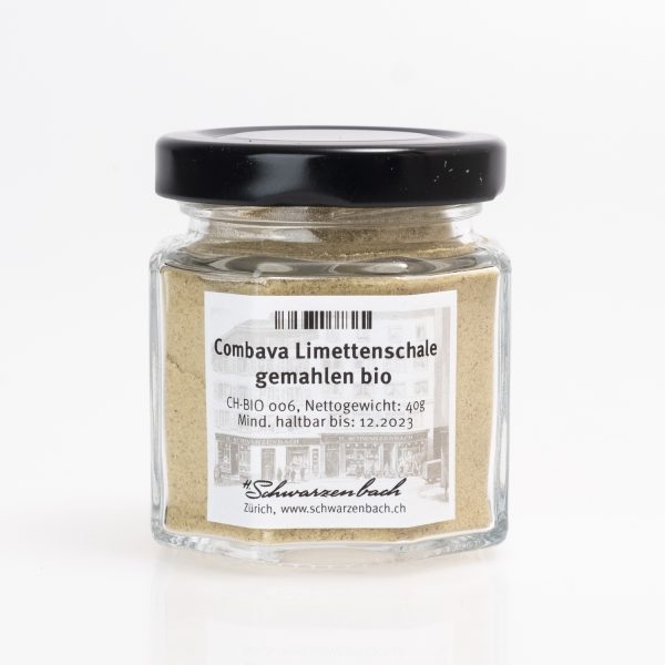 Combava Limettenschale gemahlen bio 40g