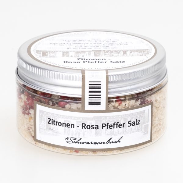 Lemon Pink Pepper Salt 100g - Image 2