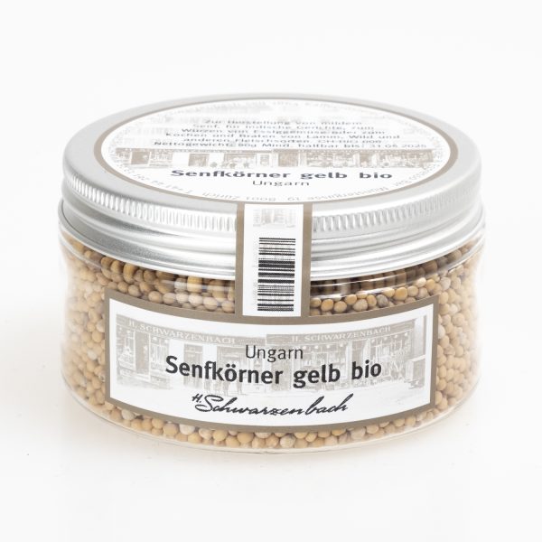 Mustard seeds yellow bio 90g - Image 2