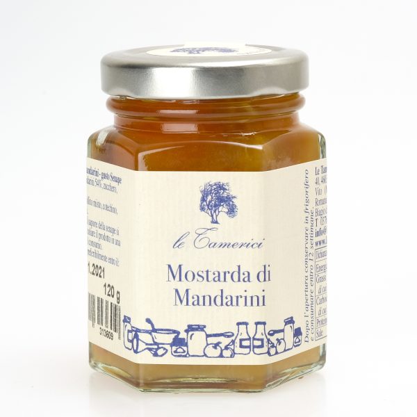 Mostarda tangerines Tamerici 120g
