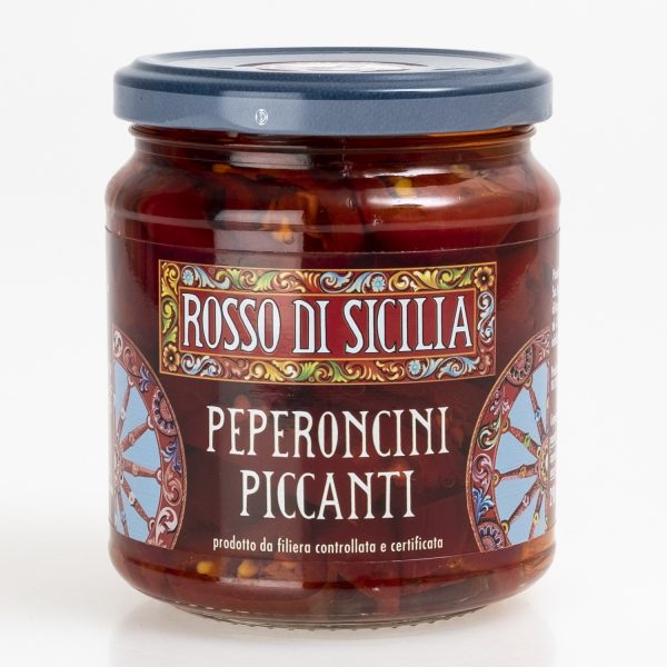 Peperoncini piccanti Rosso di Sicilia 290g