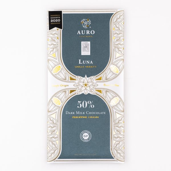 Auro Luna 50% milk, 60g