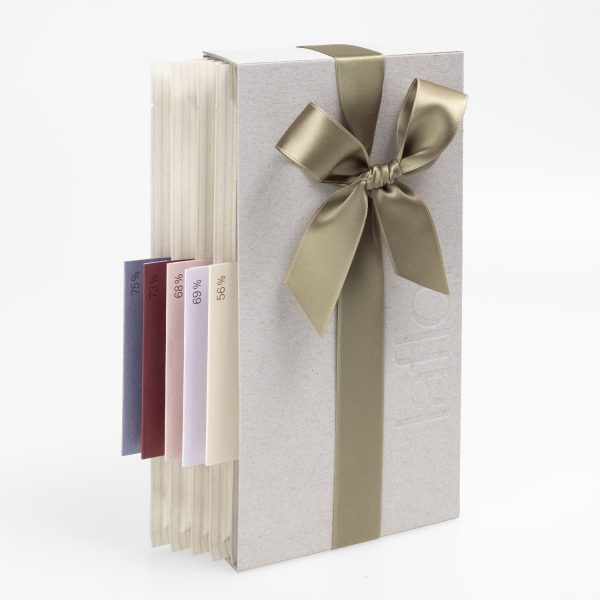 Laflor chocolate gift slipcase 5x70g - Image 2