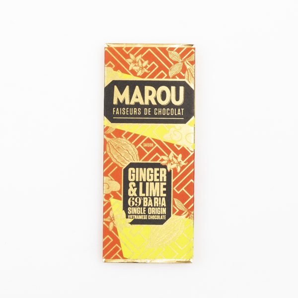 Marou Ba Ria Ginger & Lime 69%, 24g