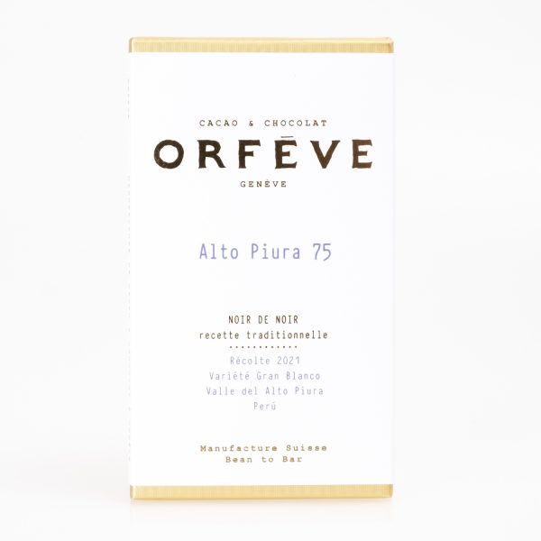 Orfève Peru Gran Blanco Alto Piura 75%, 70g