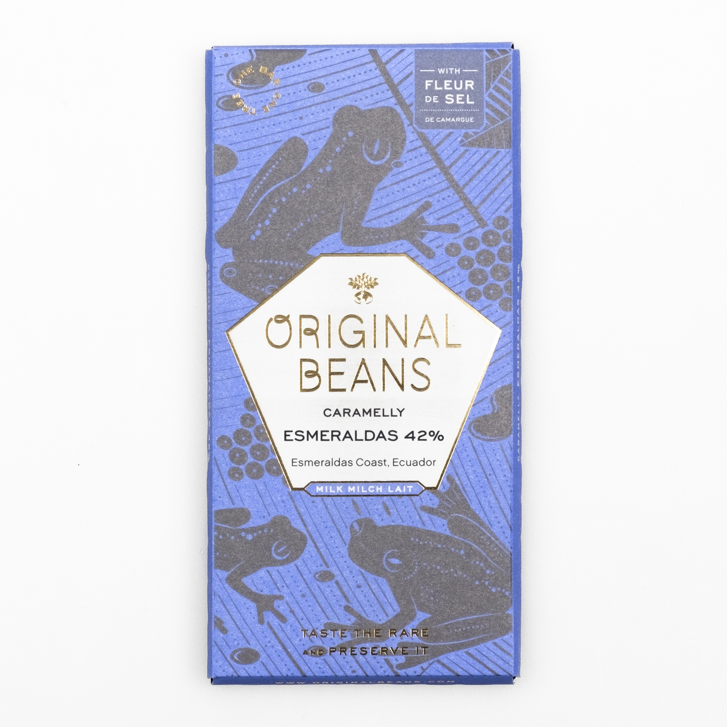 Original Beans Esmeraldas Fleur de Sel 42% bio 70g