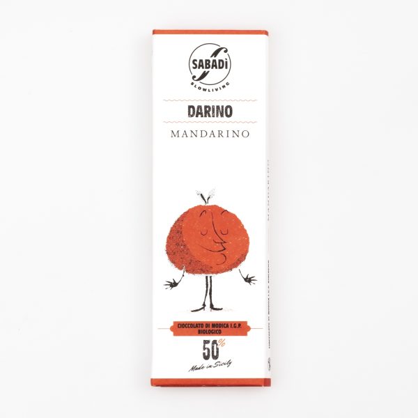 Sabadi "Darino" with mandarin 50% organic, 50g