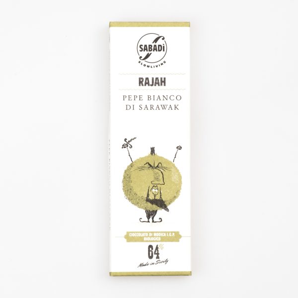 Sabadi "Rajah" mit weissem Pfeffer 64% bio, 50g