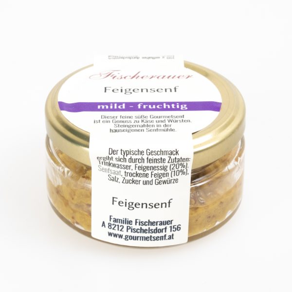 Fischerauer fig mustard 100g